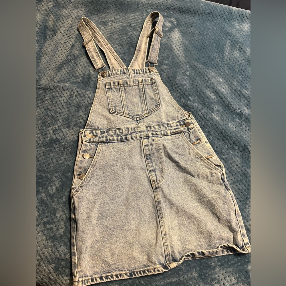 ⚡️ Jean Skirt overalls